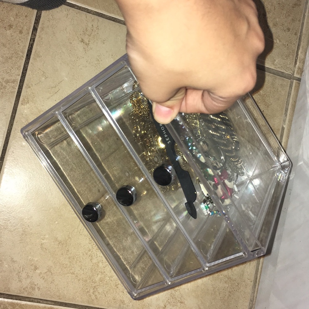 Acrylic Makeup Drawer